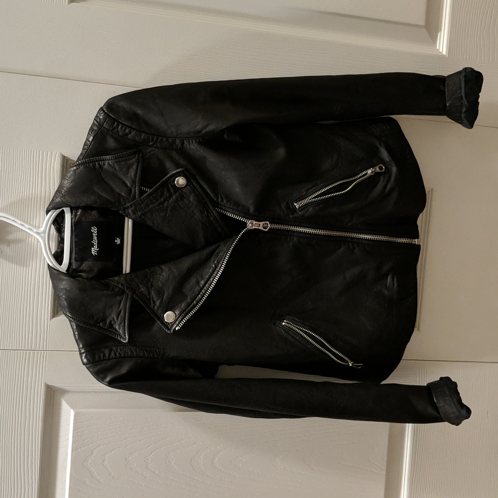 Madewell Leather Moto Jacket